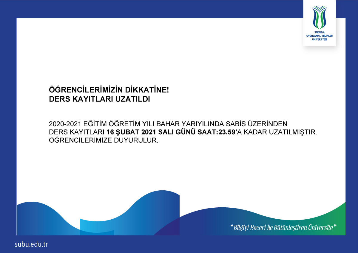 Ders Kayıtları